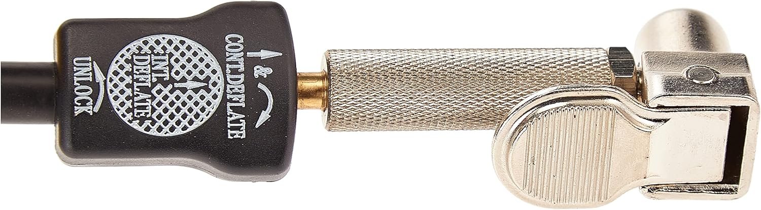 VIAIR 00025 5 in 1 Deflator/Inflator with 25' Extension Coil Hose, Yellow Pack of 2