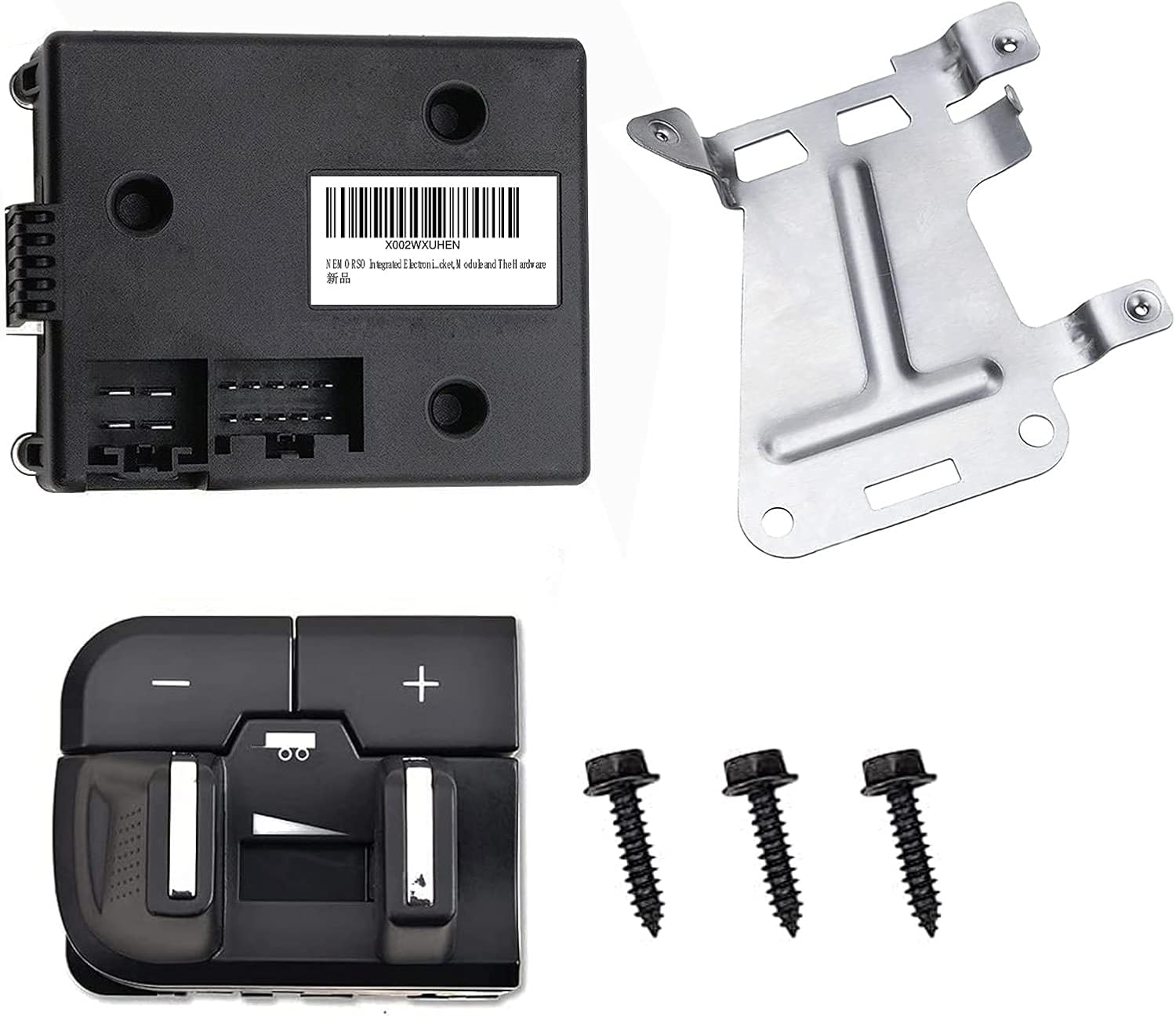 NEMORSO Integrated Electronic Trailer Brake Controller 82214492AB Compatible with 2015 1500/2500 / 3500/4500 / 5500 only, with Switch, Bracket, Module and The Hardware