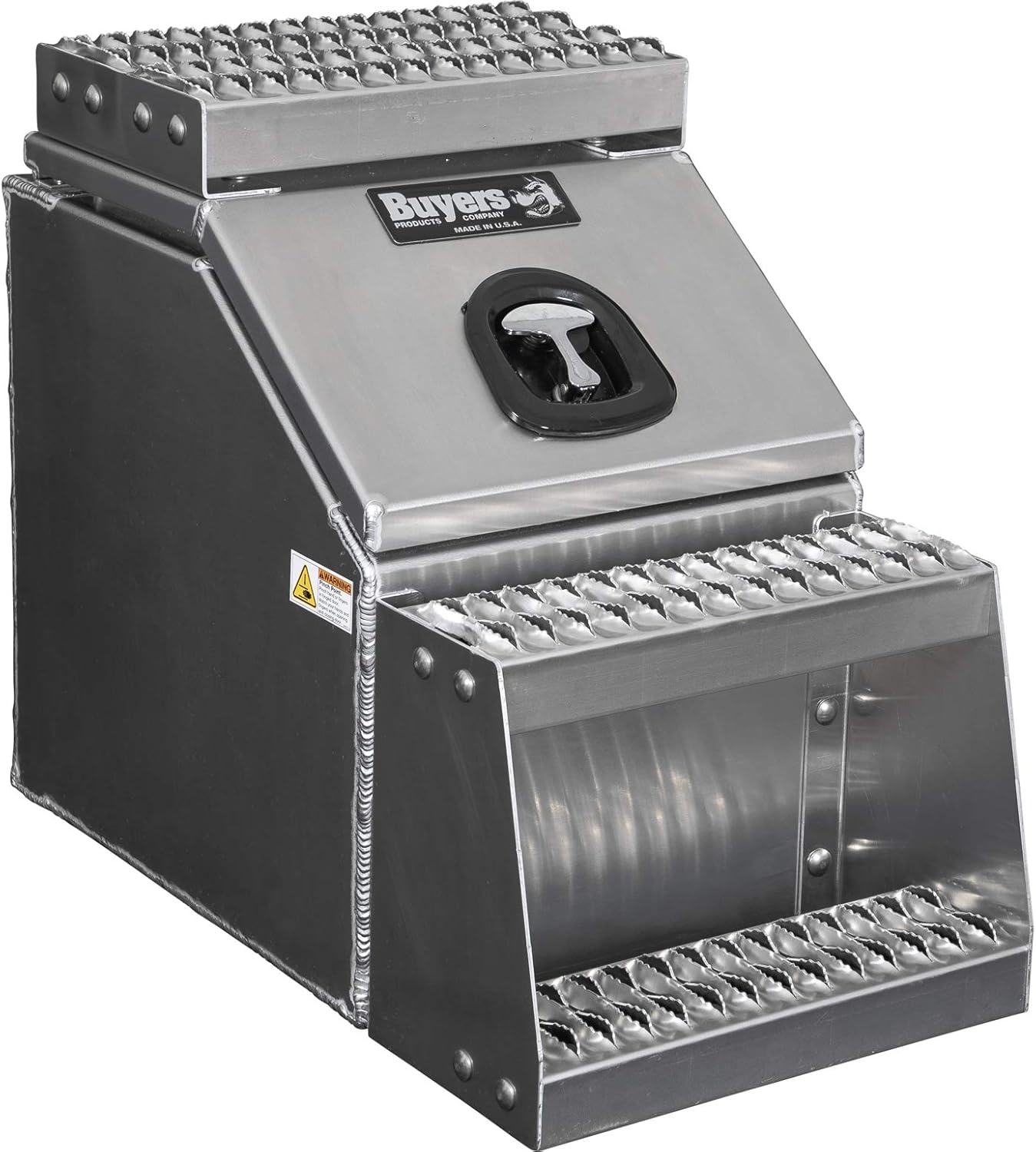 Buyers Products 1705285 WideOpen Class 8 Step Box - 16 Inch Width