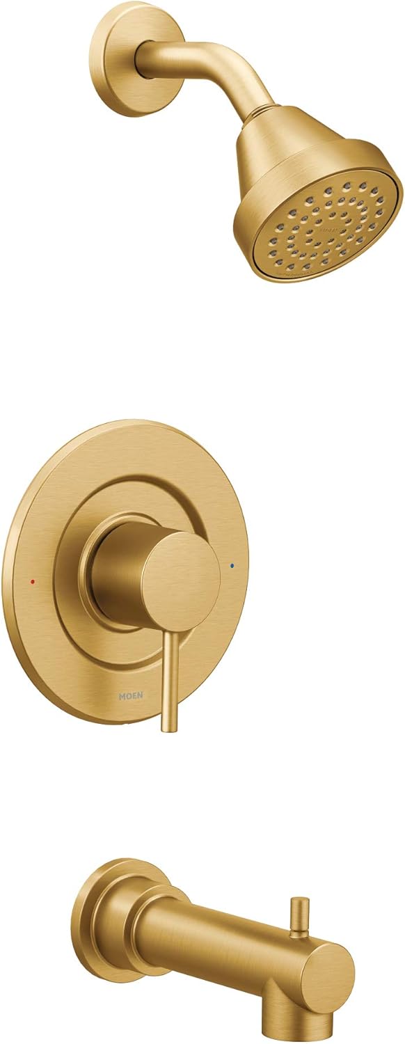 Moen T2193EP Align Posi-Temp Pressure Balancing Eco-Performance Modern Tub and Shower Trim Kit Valve Required, Chrome