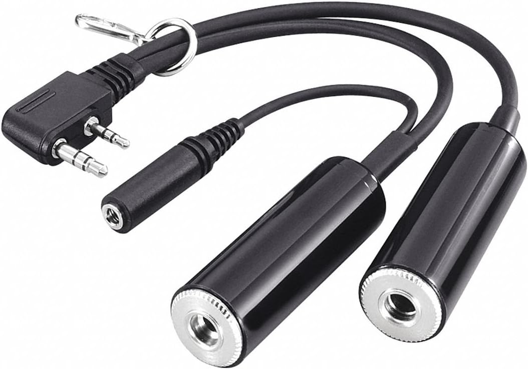 ICOM Headset Adapter Cble, For Aviation Radios