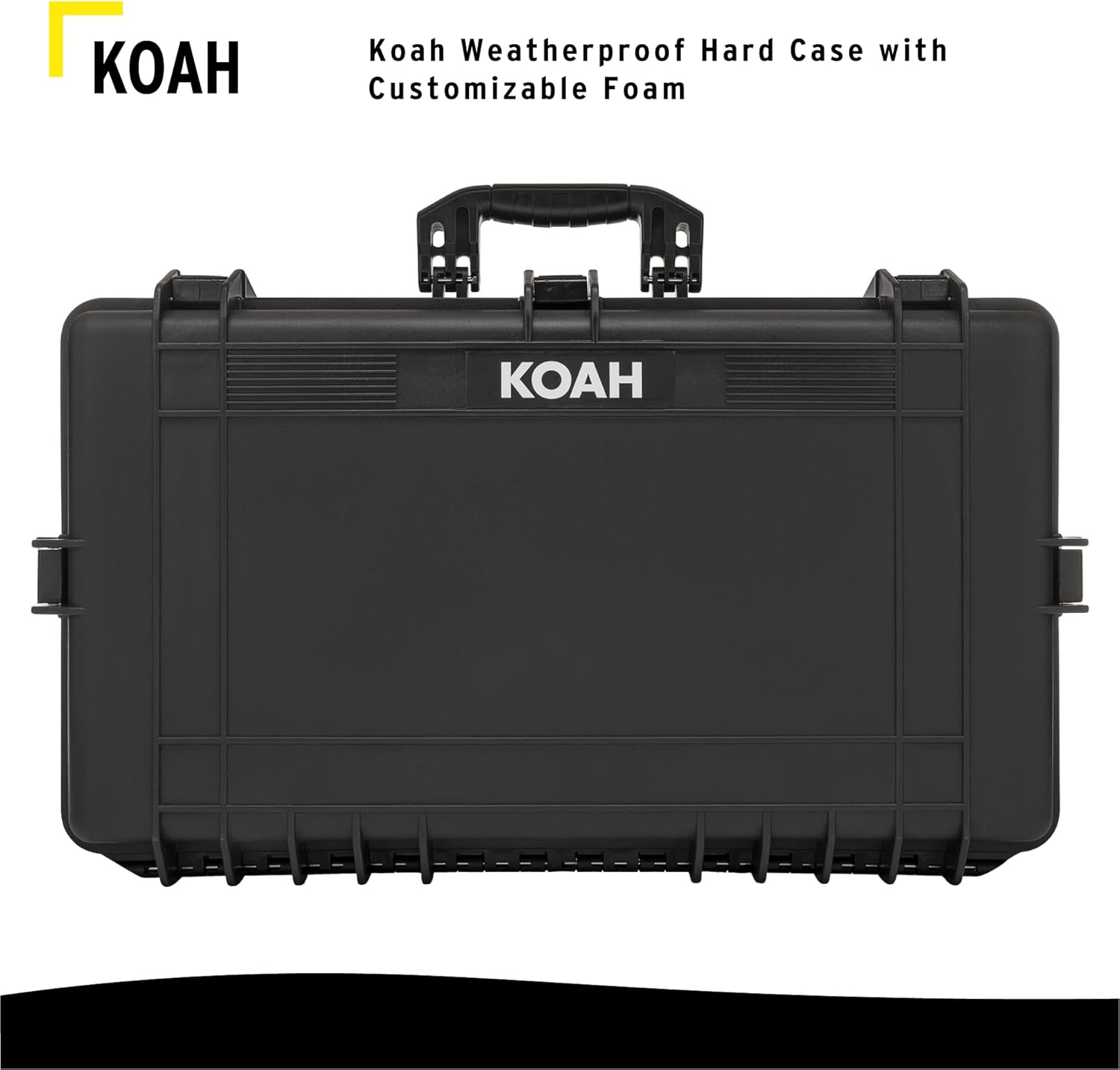 Koah Weatherproof Hard Case with Customizable Foam (28.3