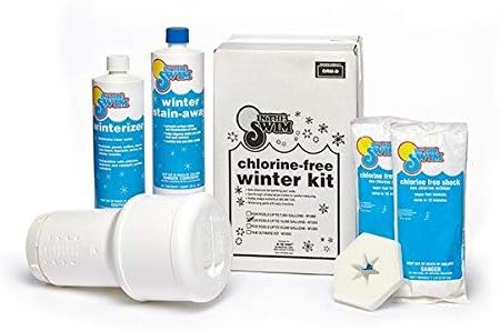 In The Swim Pool Winterizing and Closing Chemical Kit - Up to 15,000 Gallons Pack of 2