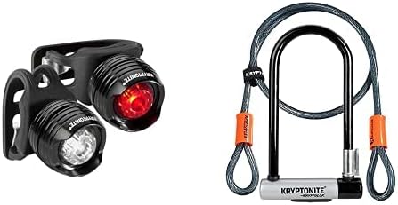 Kryptonite Kryptolok 12.7mm U-Lock with FlexFrame-U Bracket Pack of 2