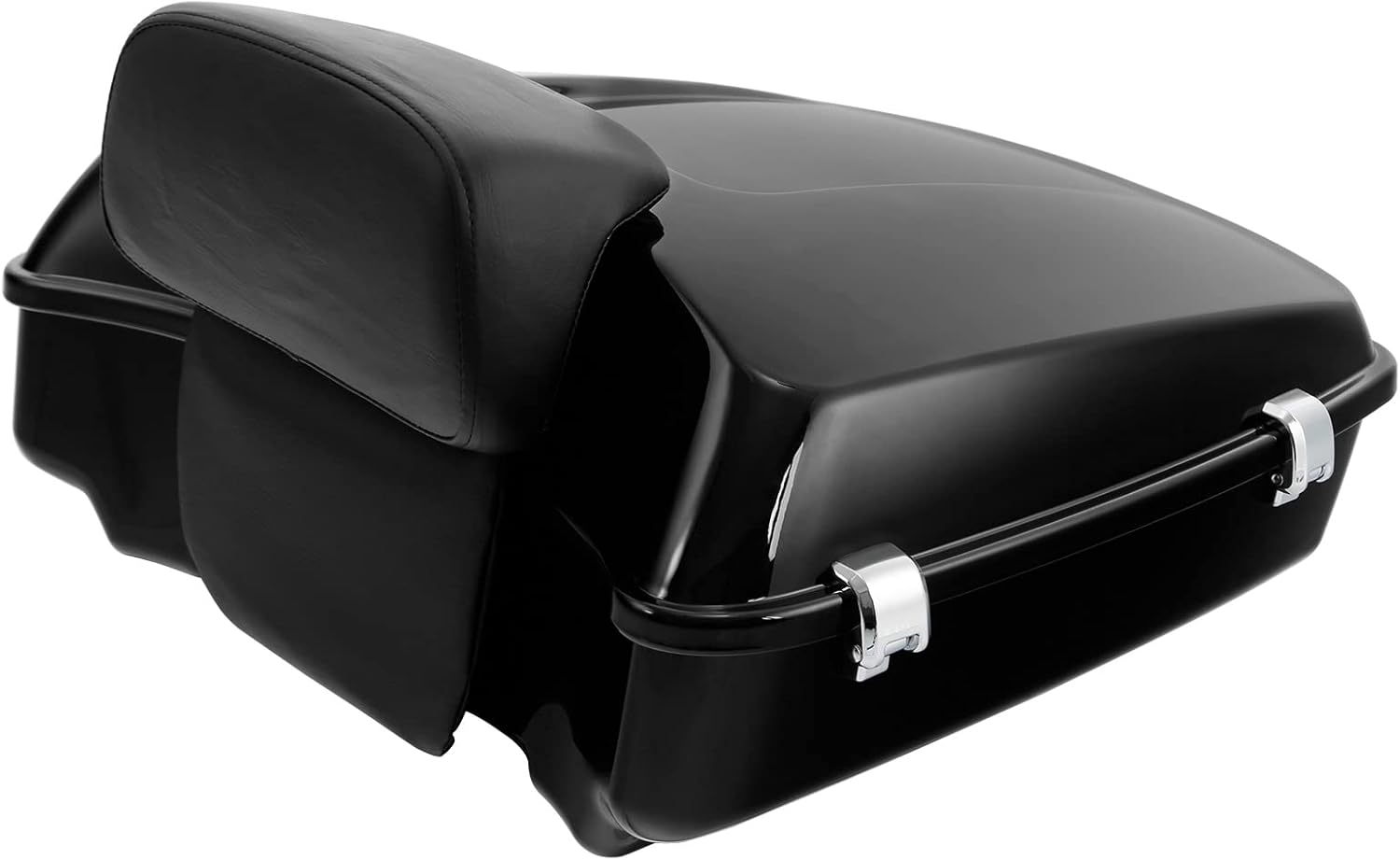 TCT-MT Chopped Tour Pak Trunk &Solo Mounting Rack Backrest+Base Plate For Harley 2014-2020 Road King FLHR Street Glide FLHX FLHXS;Road Glide FLTRX FLTRXS FLHXSE 15-20;Electra Glide Standard FLHT 19-20