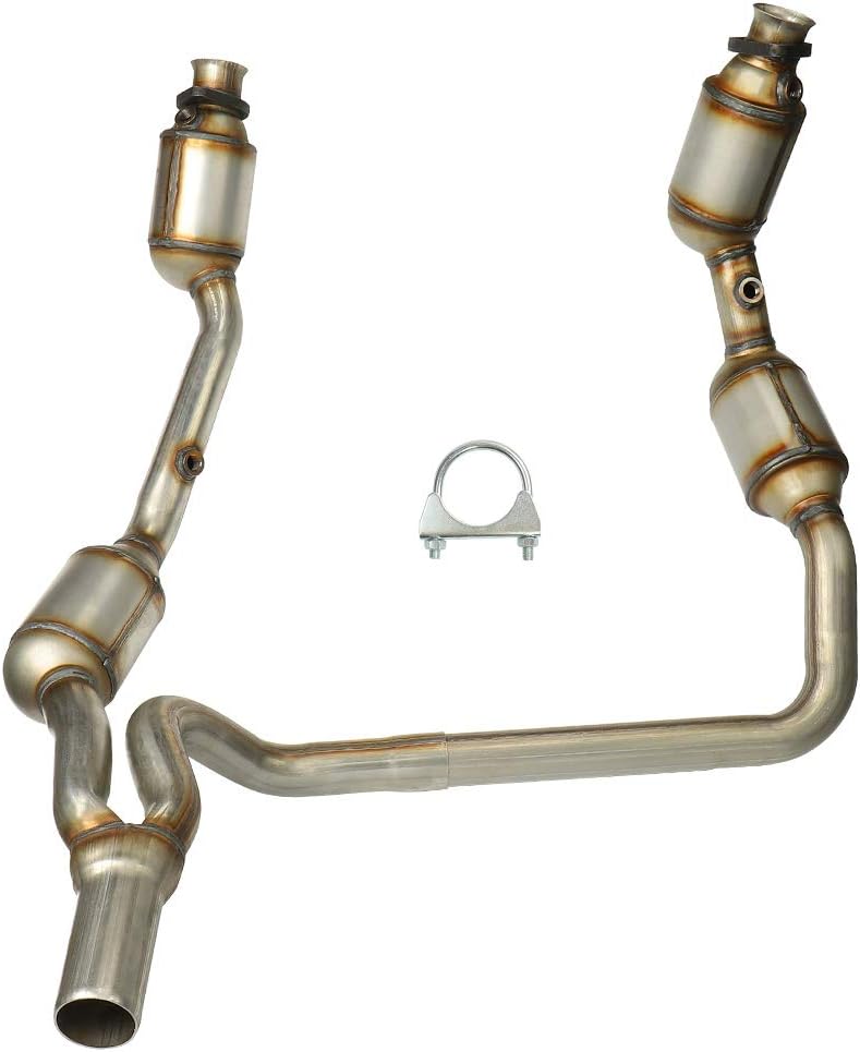 MAYASAF Catalytic Converter w/Gasket Fit for 2007 2008 2009 Jeep Wrangler 3.8L V6 (EPA Compliant)