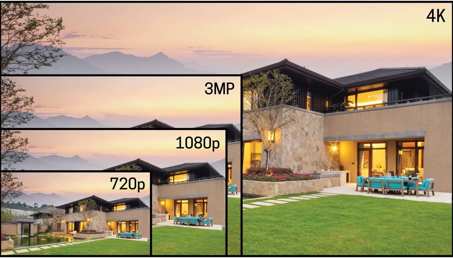 4K PoE Security IP Camera - Compatible with Hikvision DS-2CD2183G0-IB UltraHD 8MP Dome Onvif IR Night Vision Weatherproof WideAngle 2.8mmLens English Version Firmware