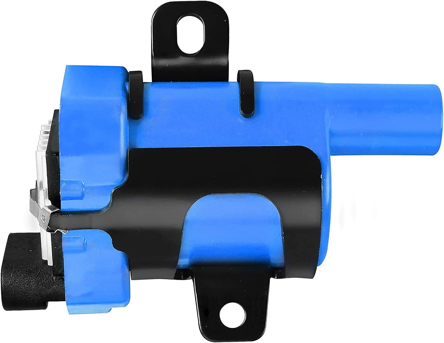 ENA Set of 8 Round Ignition Coil Pack with 8 Platinum Spark Plug and 8 Wires Compatible with Chevrolet Express 1500 5.3L Avalanche 1500 5.3L