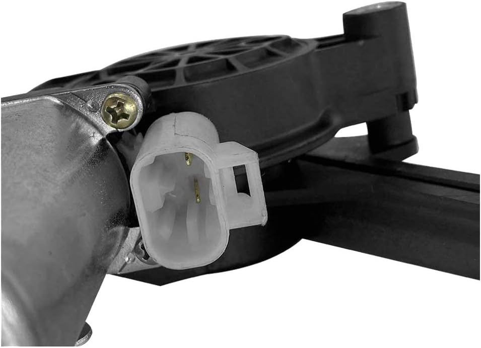 Front Driver Side Power Window Regulator with Motor 741-644 compatible with 2000-2007 GMC Yukon/Sierra/Chevrolet Tahoe/Silverado Avalanche/Cadiliac Escalade,Easy Install Pack of 2