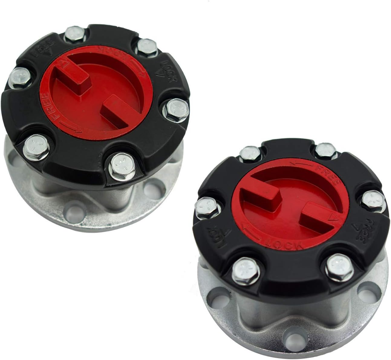 koxuyim #43508-35050/43509-35050 a Pair Free Wheel Locking Hub, For MT Toyota HILUX LN167 LN166 RZN169 LN172(Pack of 2) Pack of 2