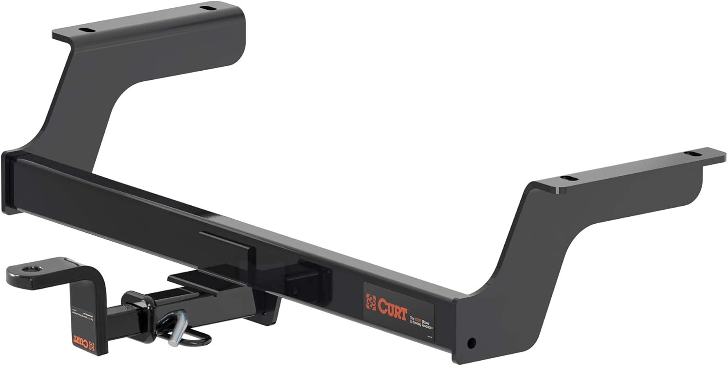 CURT 121843 Class 2 Trailer Hitch with Ball Mount, 1-1/4-Inch Receiver, Compatible with Select Subaru Crosstrek