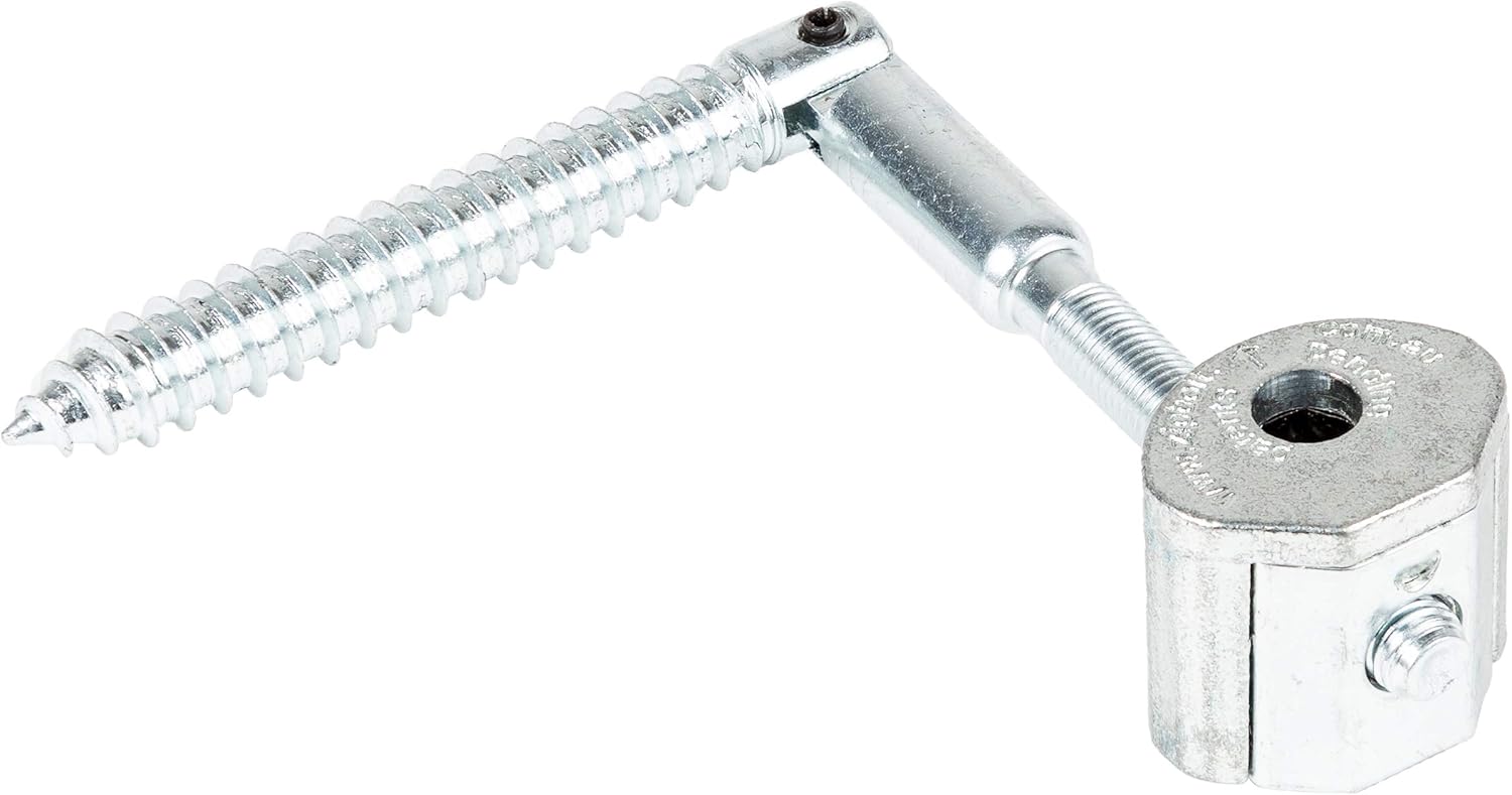 Zipbolt 11.560 Angled Railbolt – Angled Staircase Handrail or Banister to Newel Post Connector (Lower Connection) – 5 Pack Pack of 2