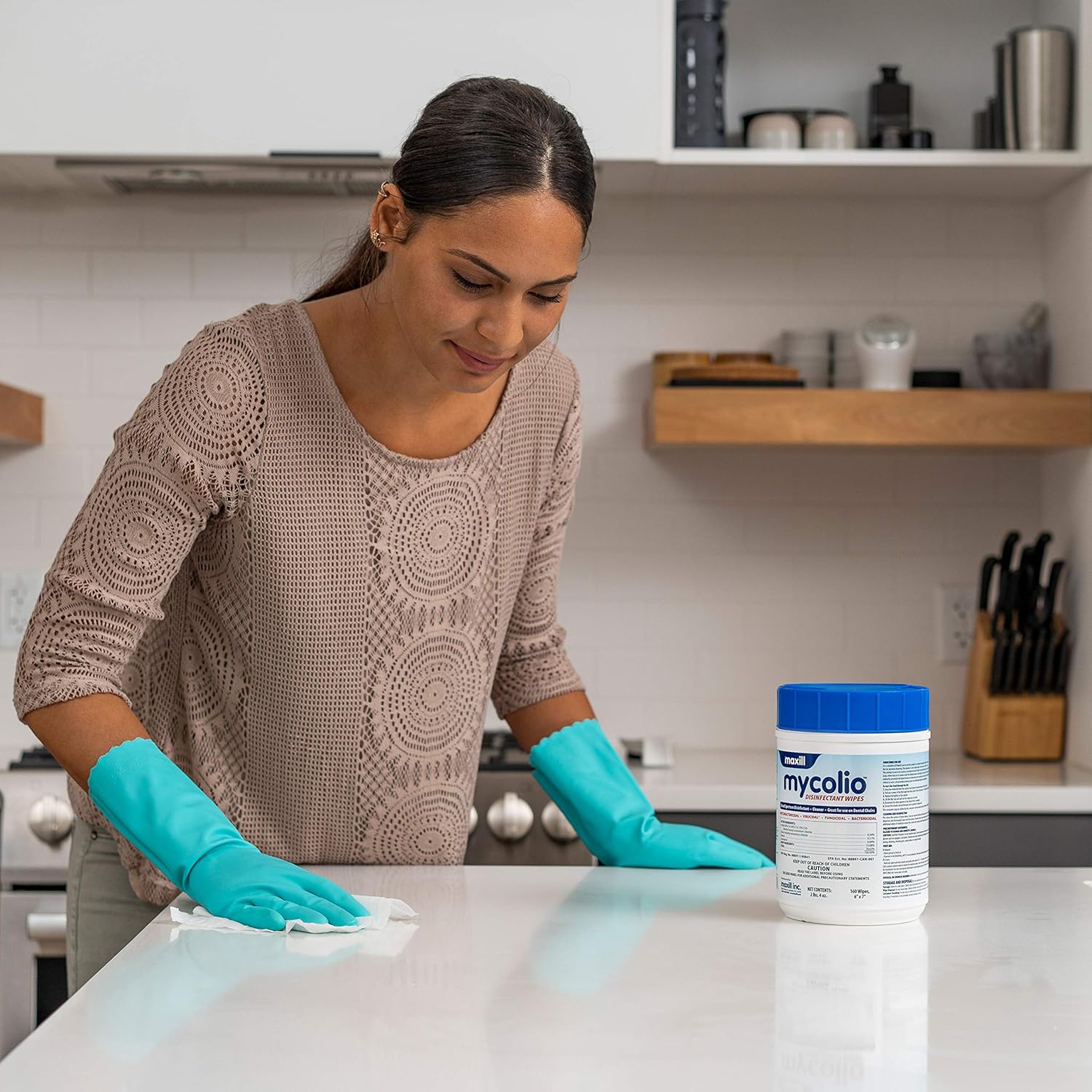 Mycolio Hospital Grade Disinfectant Wipes - 6