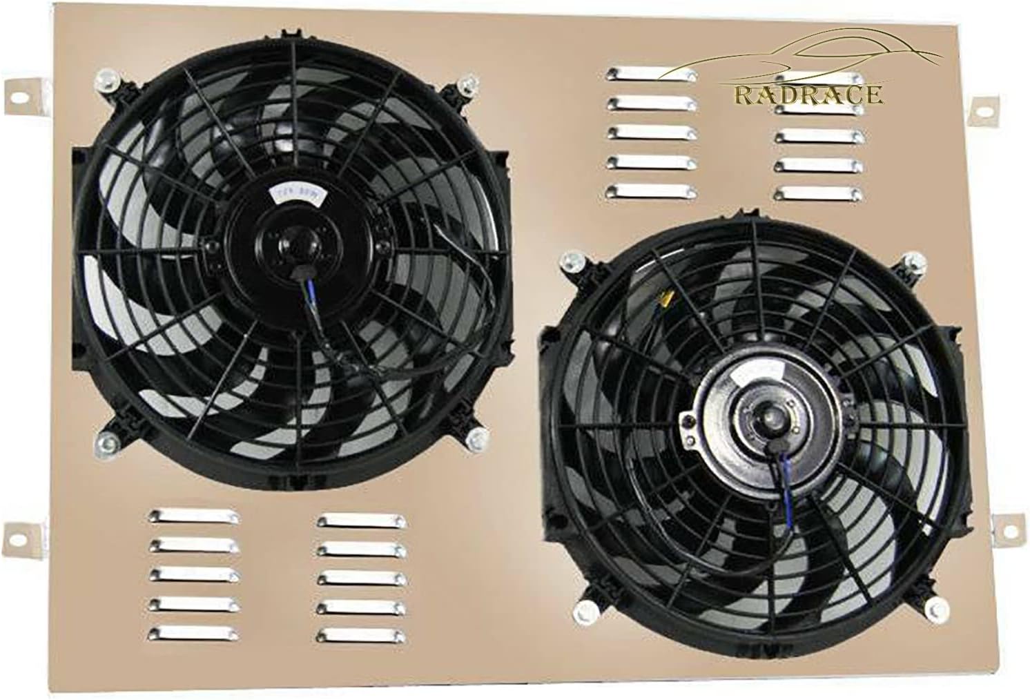 RadRace Aluminum Radiator Shroud 12