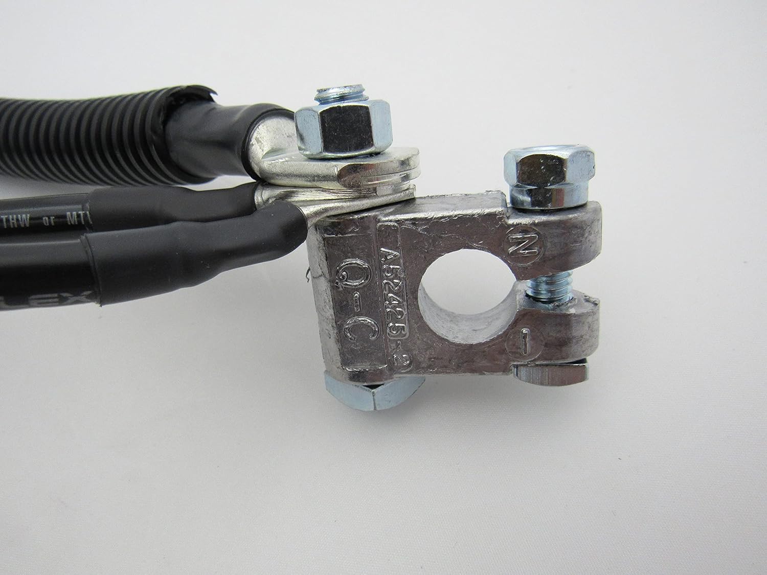 Custom Battery Cables Compatible/Replacement kit for Dodge Battery Cable Kit for Gen 1 5.9L Single Battery 1989-1993 2/0