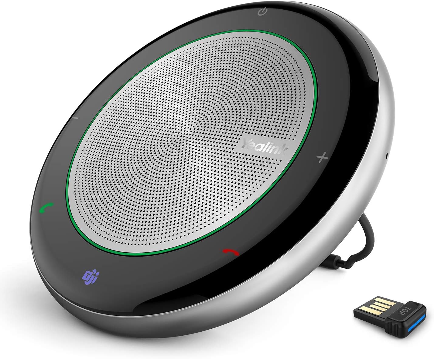 Yealink Teams Certified Speakerphone CP700 CP900 Speakers Wireless Bluetooth USB with Microphone Enhanced Noise Reduction Algorithm Home Office 360° Voice Pickup (UC Optimized, CP700)