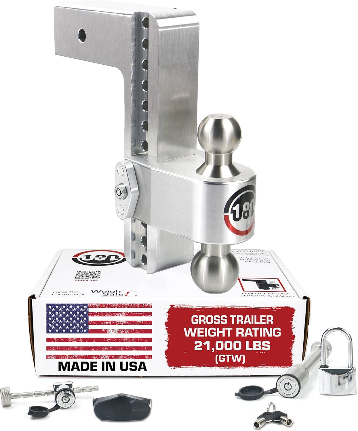 180 Hitch LTB6-3 Aluminum Adjustable 6