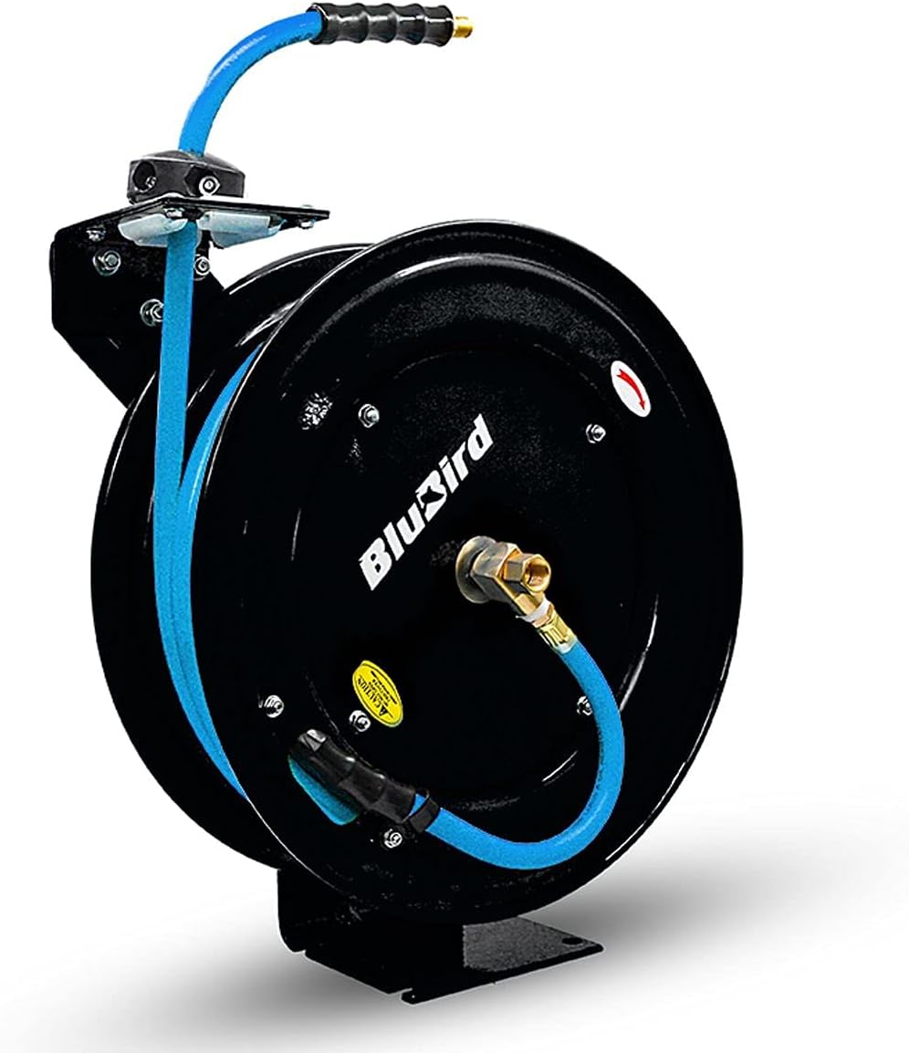 BLUBIRD BBR1250 20ga. Retractable Hose Reel with 1/2