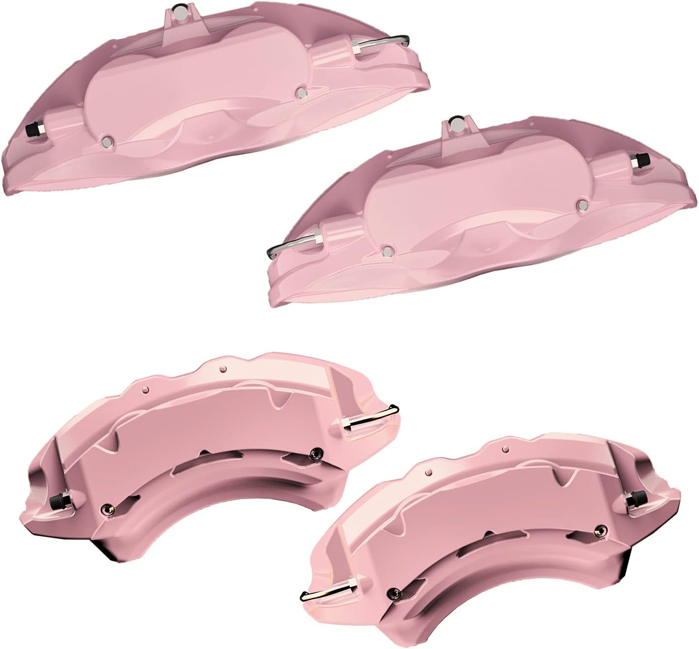 AOOA Caliper Covers Army Green Brake Covers Fits Mustang High Performance（set of 4）