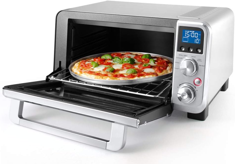De'Longhi Livenza Compact Digital Oven, 0.5 cu. ft, stainless steel