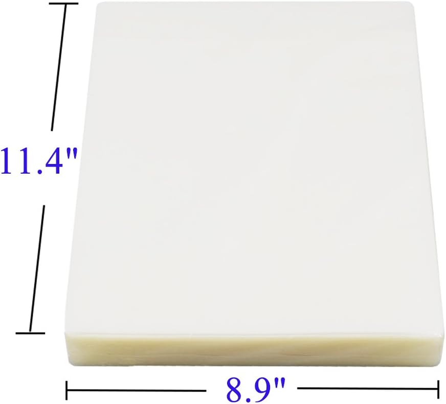 Immuson Thermal Laminating Pouches 8.9 x 11.4, 5 Mil Thickness, Crystal Clear Finish, 300 Pack Pack of 2