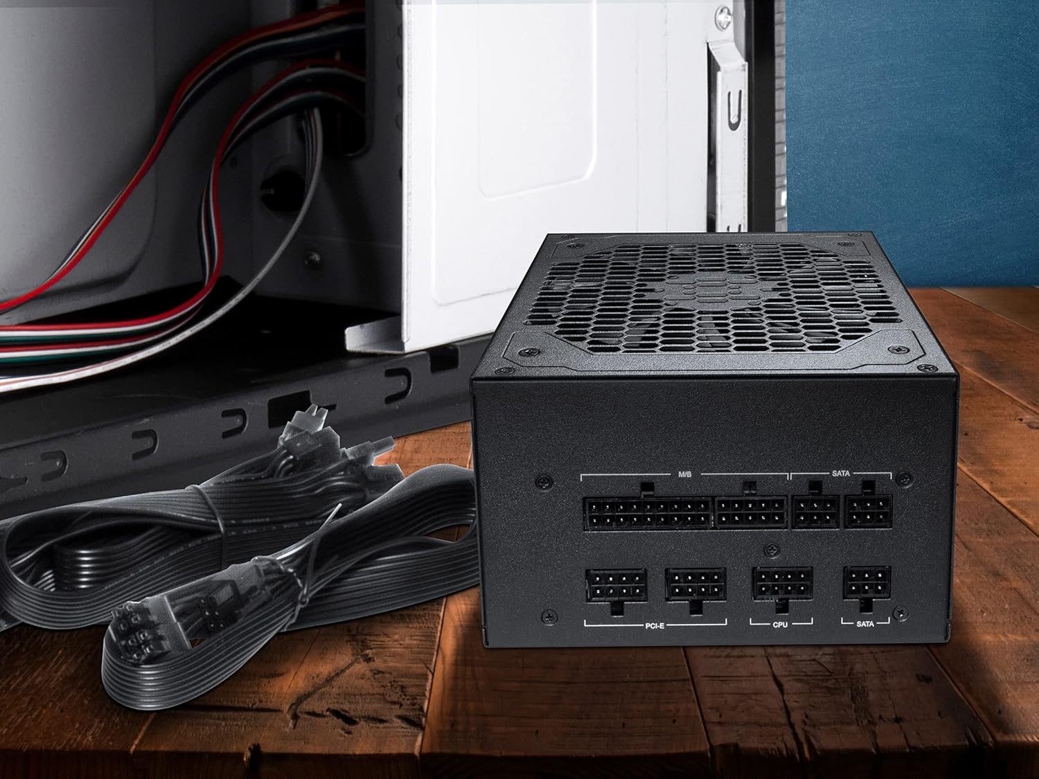 Rosewill SMG1050 80 Plus Gold Certified 1050W Fully Modular Power Supply | ATX, 12V v2.31, EPS 12V v2.92 | 135mm Quiet Fan with FDB | Japanese Capacitors | 5 Year Warranty