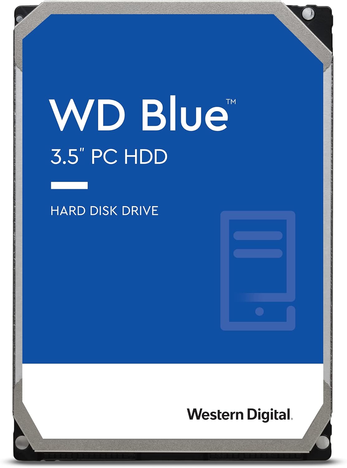 Western Digital 4TB WD Blue PC Hard Drive HDD - 5400 RPM, SATA 6 Gb/s, 64 MB Cache, 3.5
