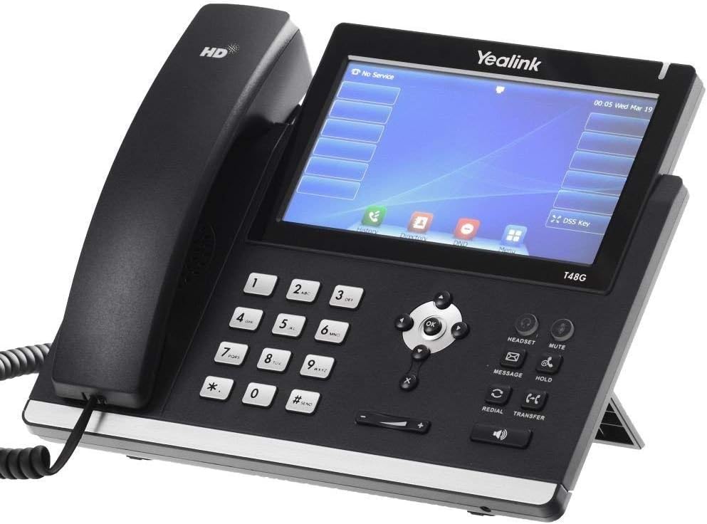 Yealink SIP-T48G Gbit VoIP Phone Ultra-Elegant Touchscreen