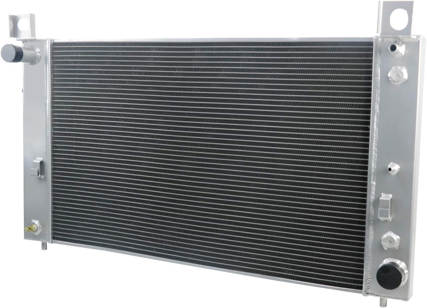 OzCoolingParts 3 Row Core All Aluminum Radiator for 1999-2012 00 01 02 03 07 08 09 11 Chevy GMC Silverado 1500 2500 Suburban/Tahoe/Yukon/Escalade 4.8L 5.3L