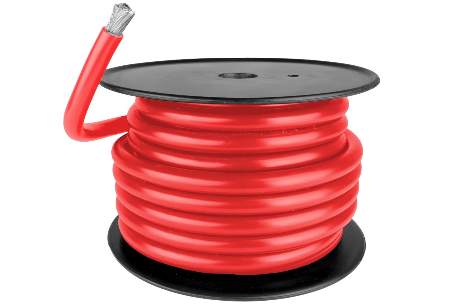1 AWG UL Spec Reqd Marine Wire - Tinned Copper Battery Boat Cable - 18 Feet Red