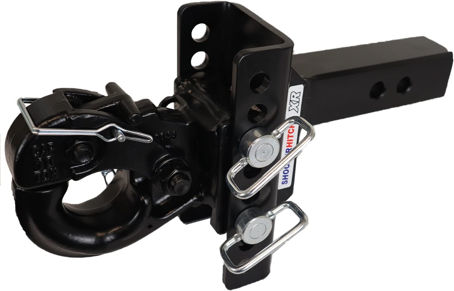 Shocker XR Pintle Hook Drop Ball Mount 1-1/2