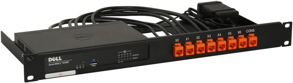 SonicWall TZ400 Network Security Appliance Bundle with Rackmount Kit (01-SSC-0213+RM-SW-T4)