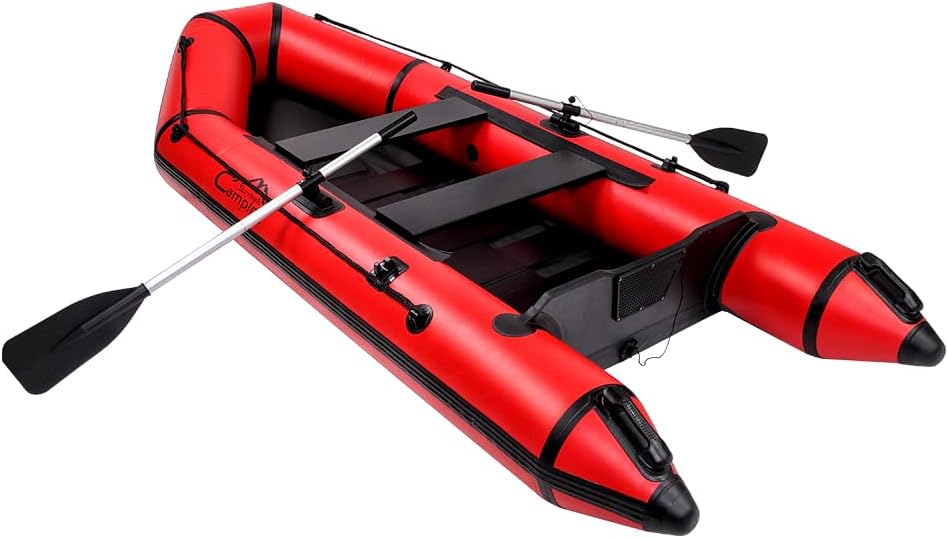 7.5-10 Foot Inflatable Dinghy Boat for Adults, Fishing Sport Assault Boat