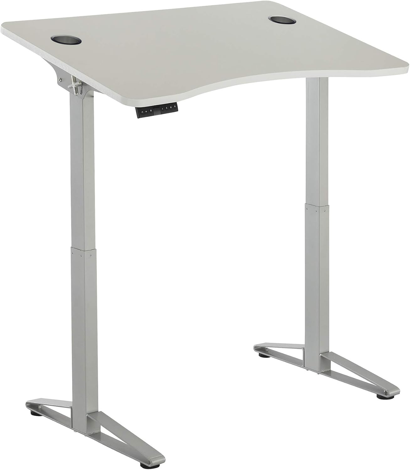 Safco Products 1980WH Electric Height Adjustable Sit to Stand Desk, 30.75