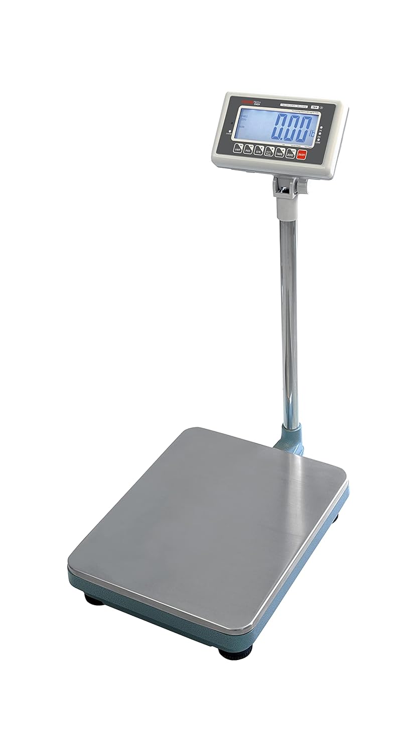 VisionTechShop TBW-200 Bench Scale for Warehouse Industrial Shipping Scale and, Lb/Kg Switchable, 200lb Capacity, 0.05lb Readability, NTEP Legal for Trade