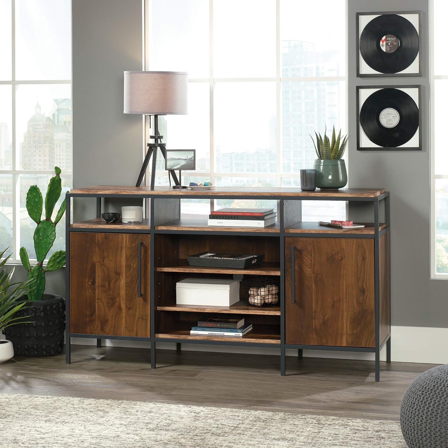Sauder Nova Loft Credenza, L: 61.97