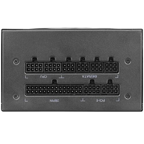 Gm850w Gold Medal Full Module Power Supply (80plus Gold Medal Dual CPU Power Supply, 5-Year Warranty, Wide Desktop Computer Game Console Power Supply)