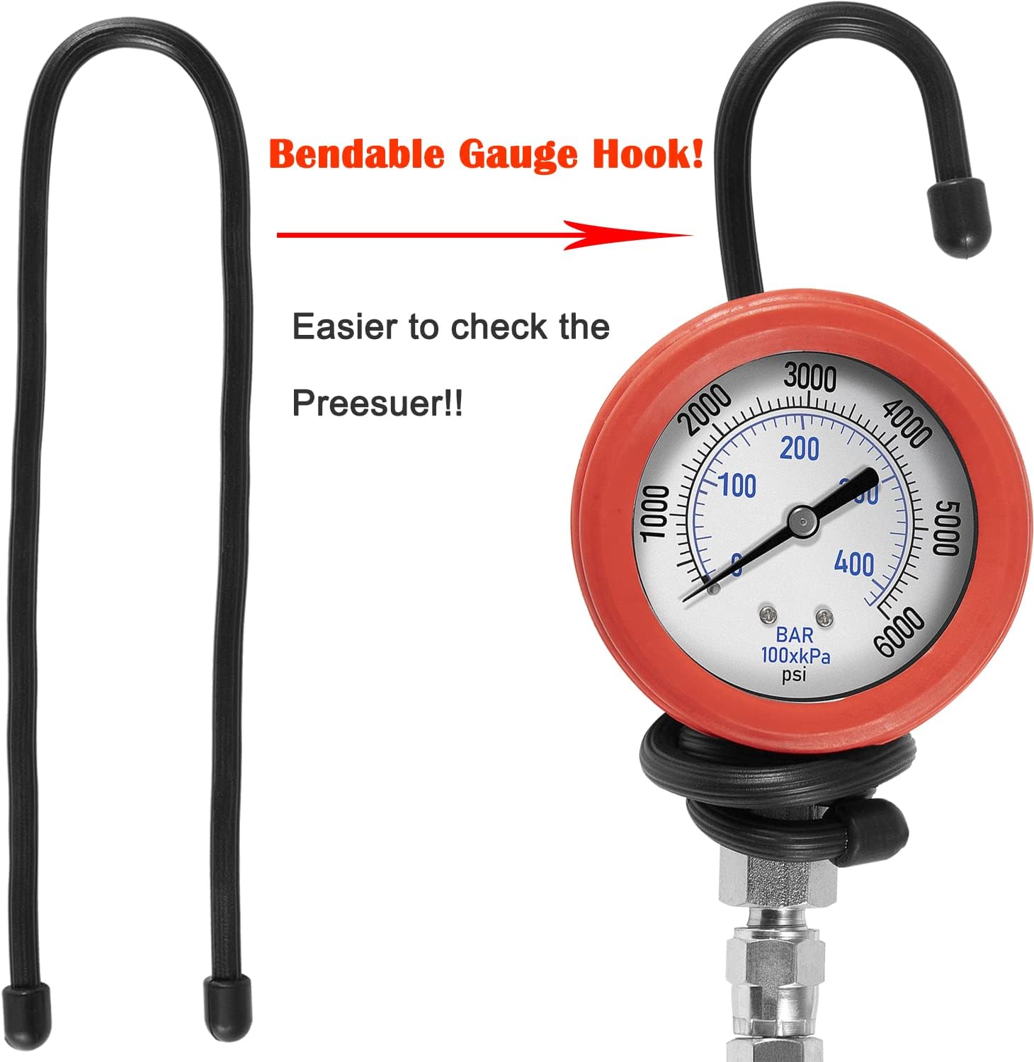 Camoo Hpop Test Tool High Pressure & Air Leak Test Tool Kit for Ford 6.0L & 7.3L Powerstroke F250 F350 Dual Purpose Test Tool