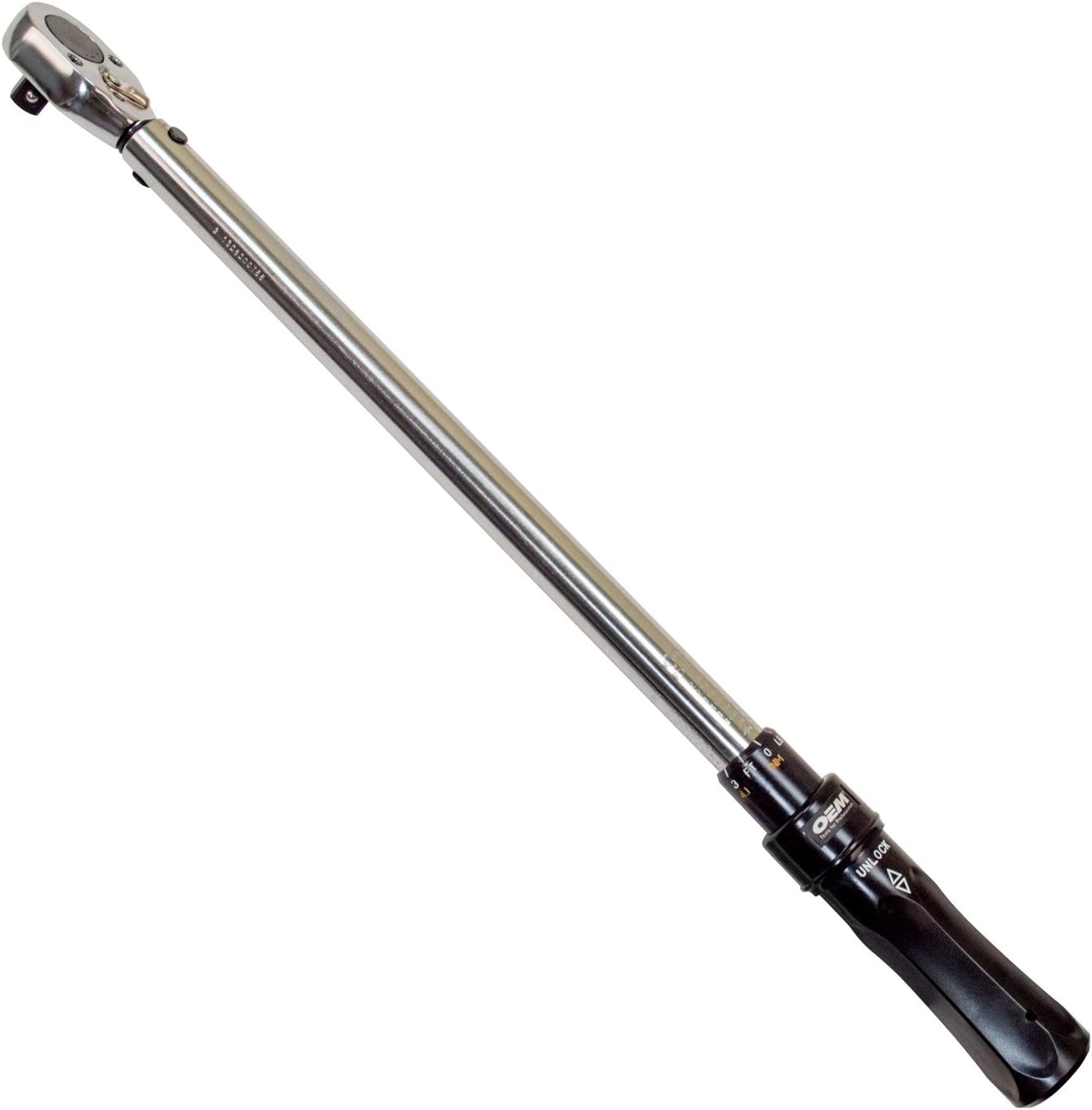 OEMTOOLS 27043 1/2-Inch Drive Click Torque Wrench (30-250 foot-pound) Pack of 2