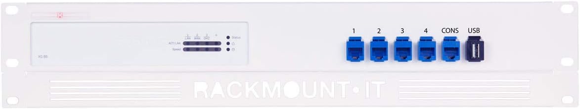 R RACKMOUNT·IT | RM-SR-T4 | Rack Mounting Kit for Sophos XG 85 (Rev 3) / XG 86 (Rev 1)