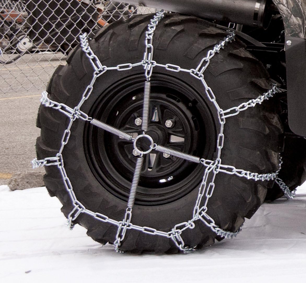 Security Chain Company 1064555 ATV Trac V-Bar Tire Traction Chain Pack of 2