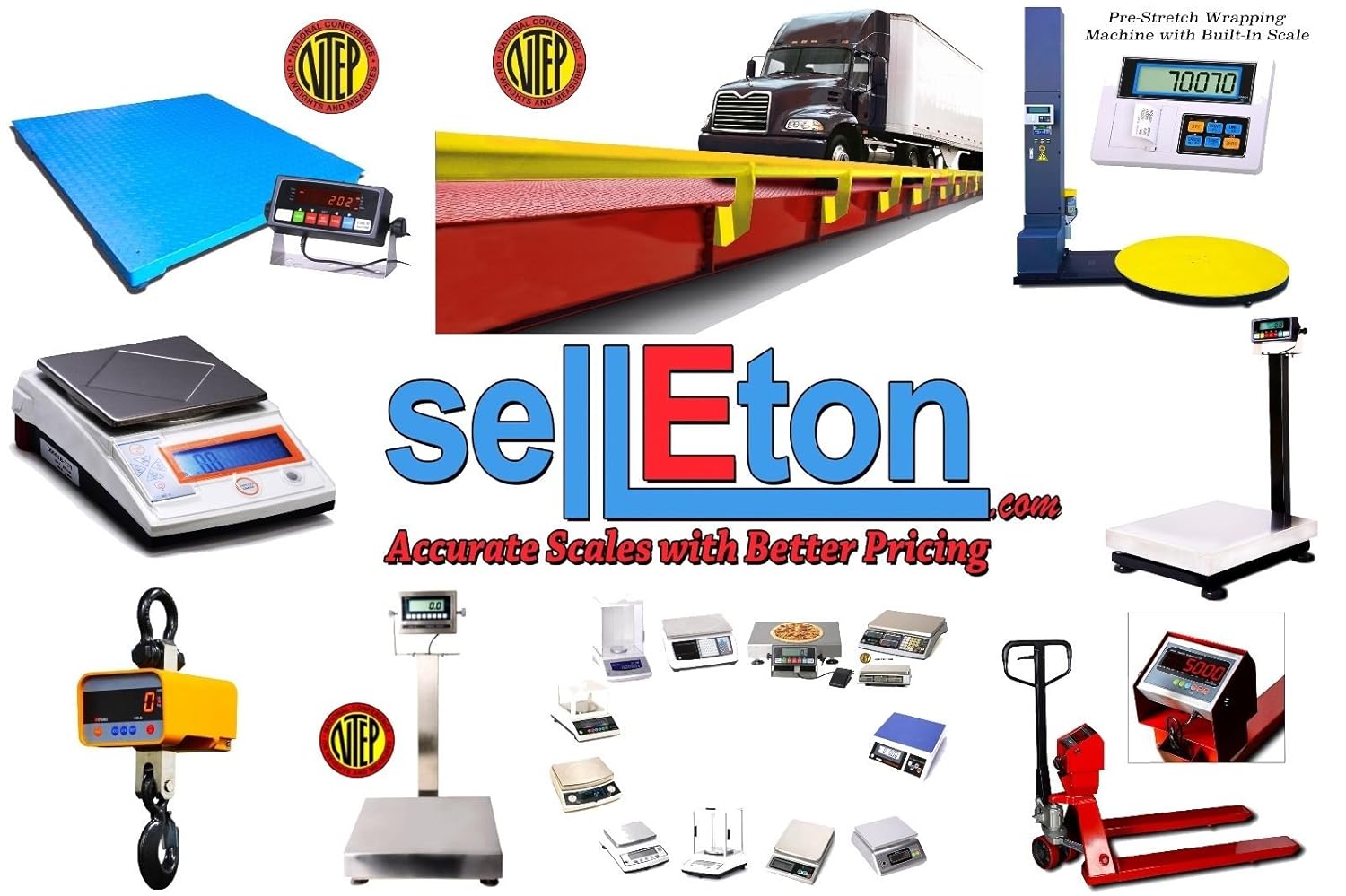 Selleton Prime Scales Ps-In202 Ntep Legal for Trade Indicator/Floor Scale/Prime Scale/Any Size!