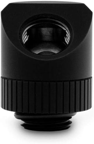 EKWB EK-Torque 45 Degree Angled Rotary Fitting, Black, 4-Pack Pack of 2