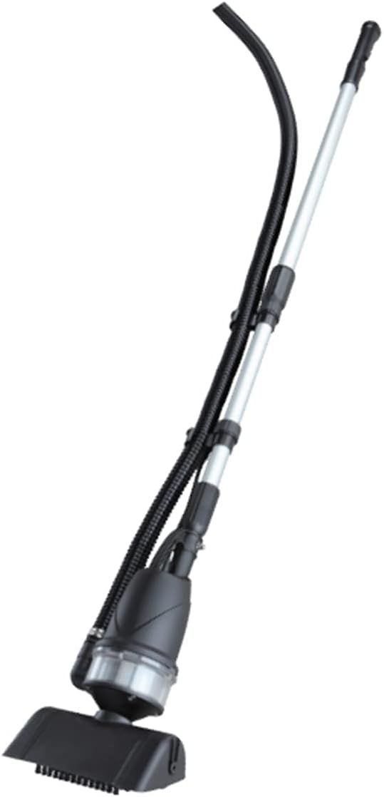 XtremepowerUS 2500GPH Traditional Pond Vacuum with Adjustable Telescopic Handle with 2 Brush Heads and Remote Control On/Off