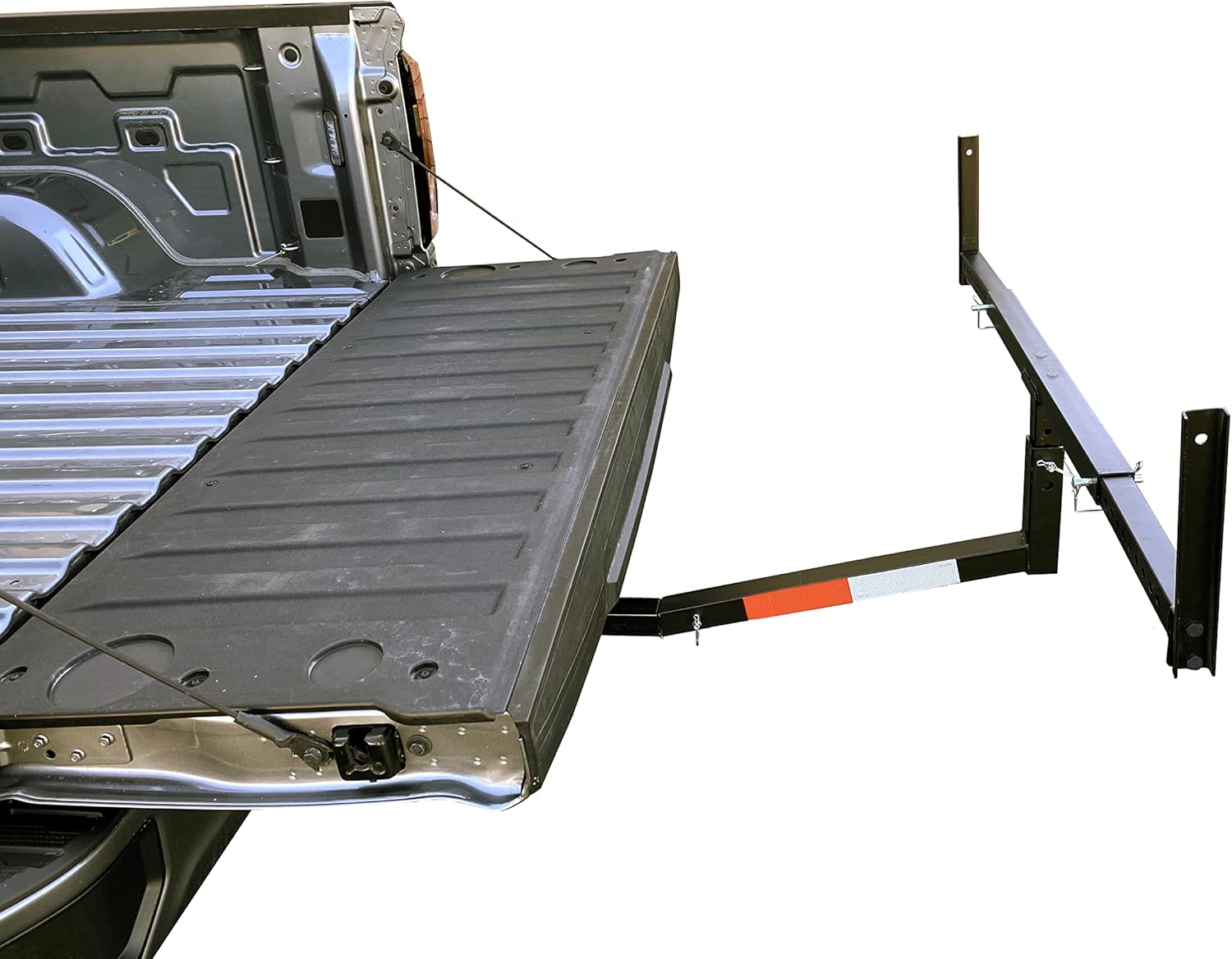 MaxxHaul 70231 Hitch Mount Pick Up Truck Bed Extender For Ladder, Rack, Canoe, Kayak, Long Pipes and Lumber) , Black , 37 x 19 x 3 inches Pack of 2