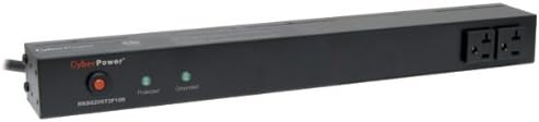 CyberPower RKBS20ST2F10R L5-20P 20A 12-Outlet 1U RM Rackbar Surge Suppressor