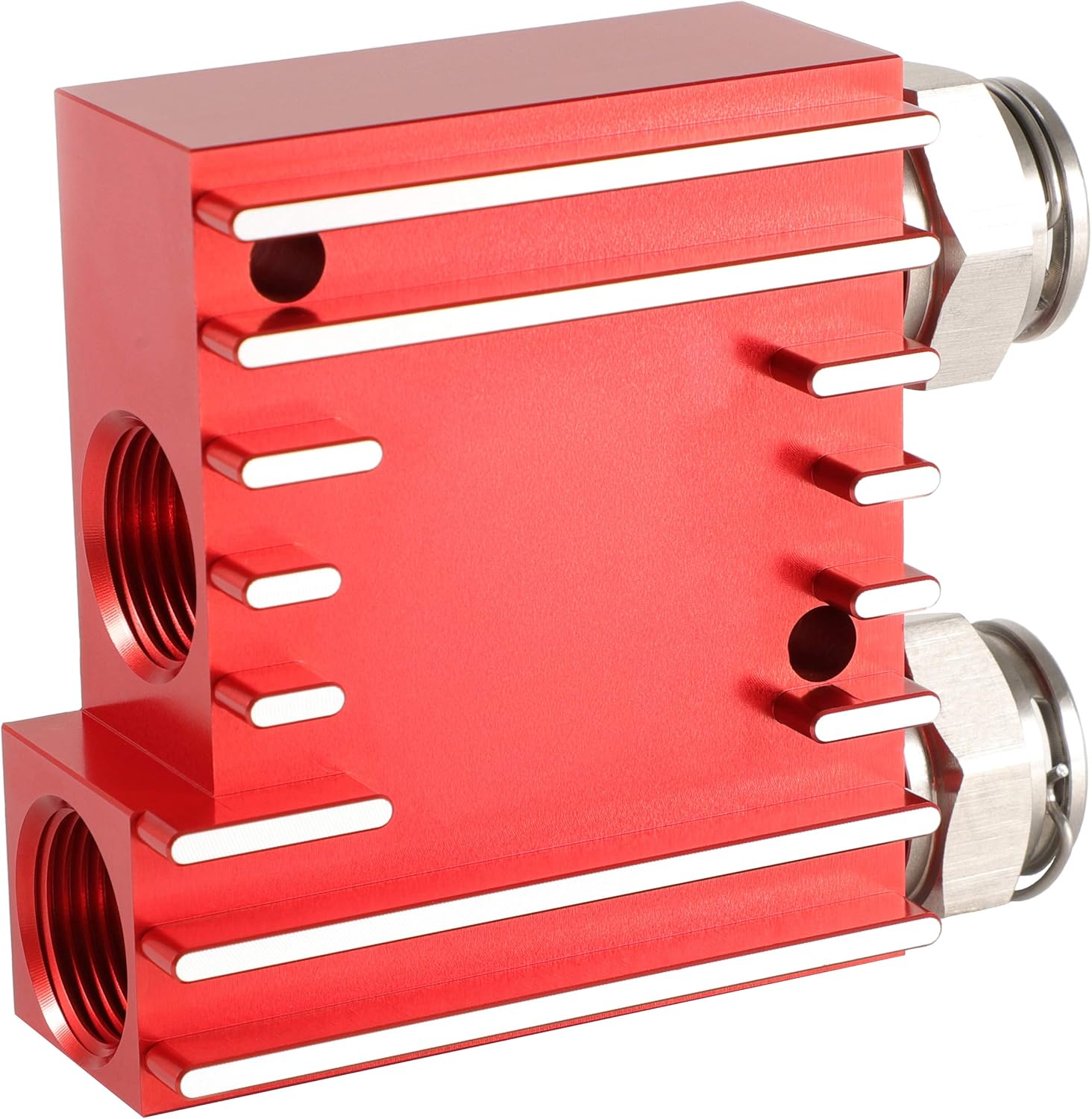 Transmission Cooler Thermostatic Bypass Upgrade For 2013-2018 Dodge Ram 6.7L Cummins Pack of 2