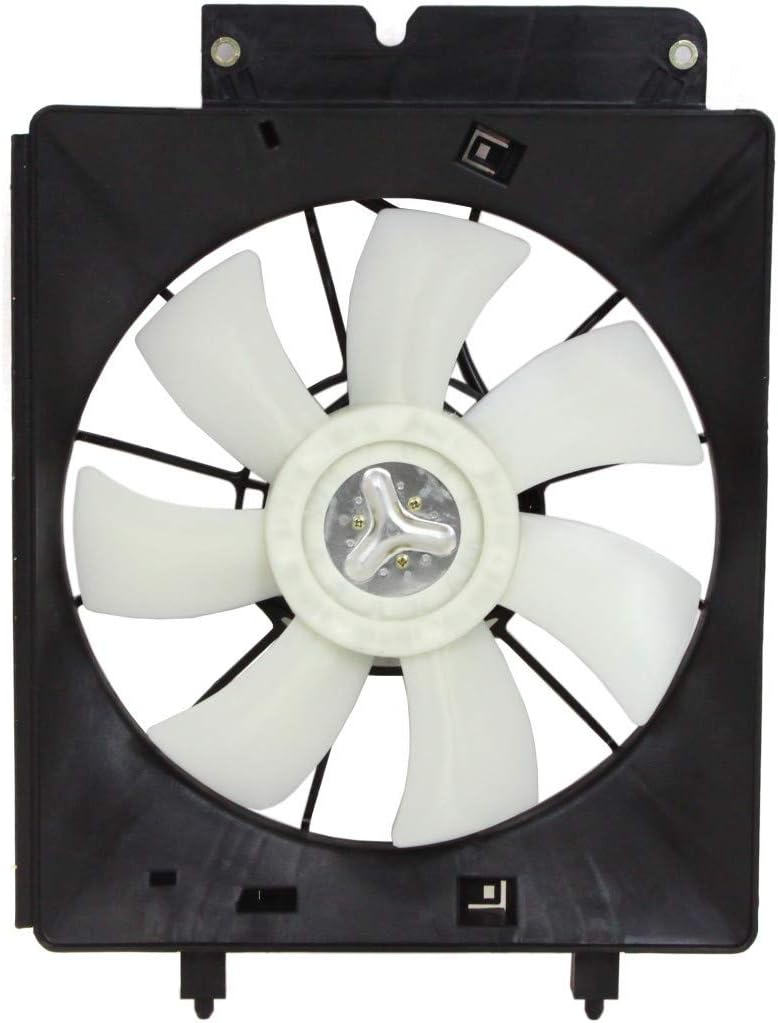For Honda CRV Cooling Fan Assembly A/C Condenser 2002 03 04 05 2006 For HO3113116 | 38611-PZD-A01 Pack of 2