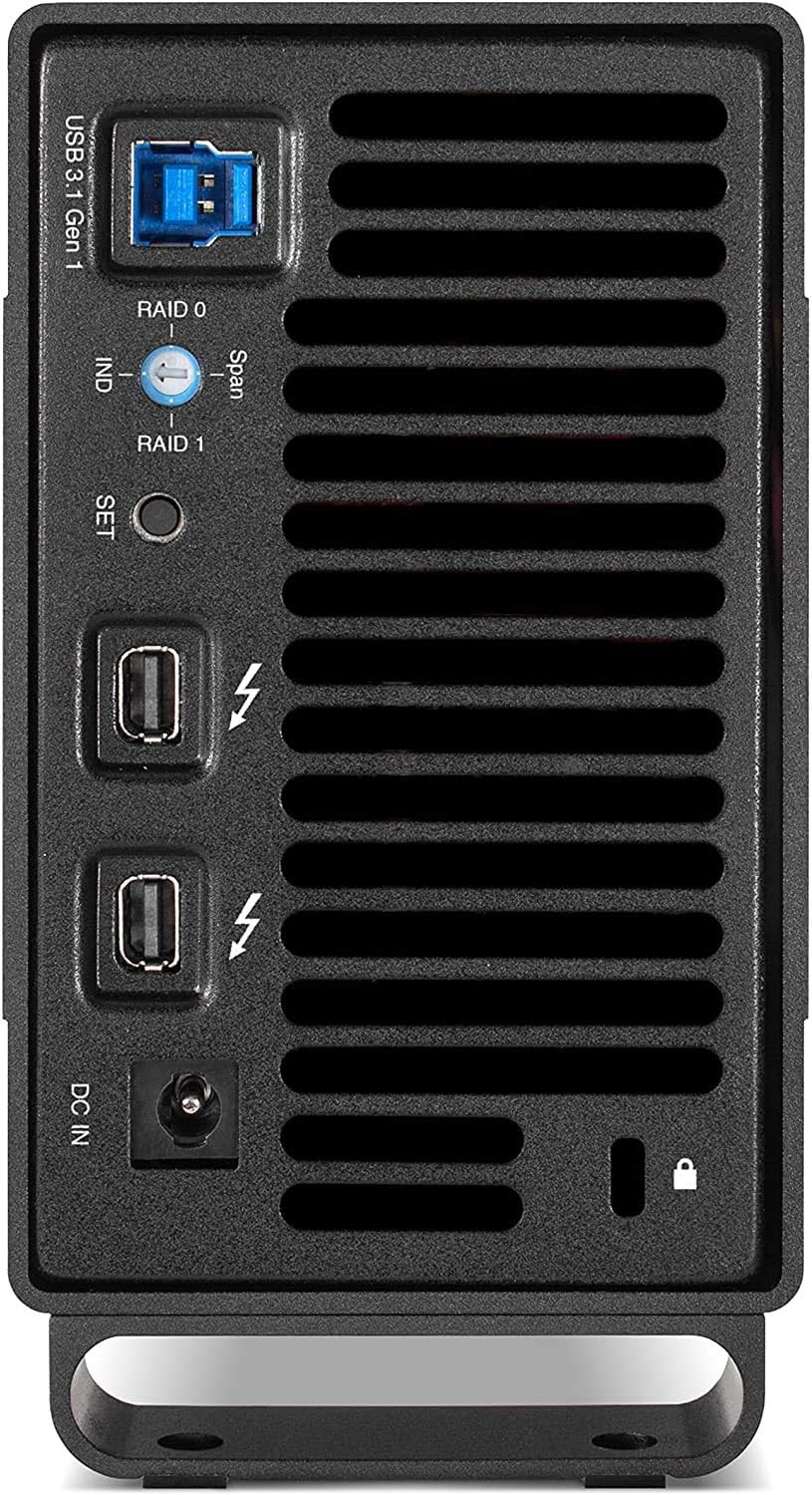 OWC 12TB Mercury Elite Pro Dual Thunderbolt 2/USB3 Raid Solution Enclosure