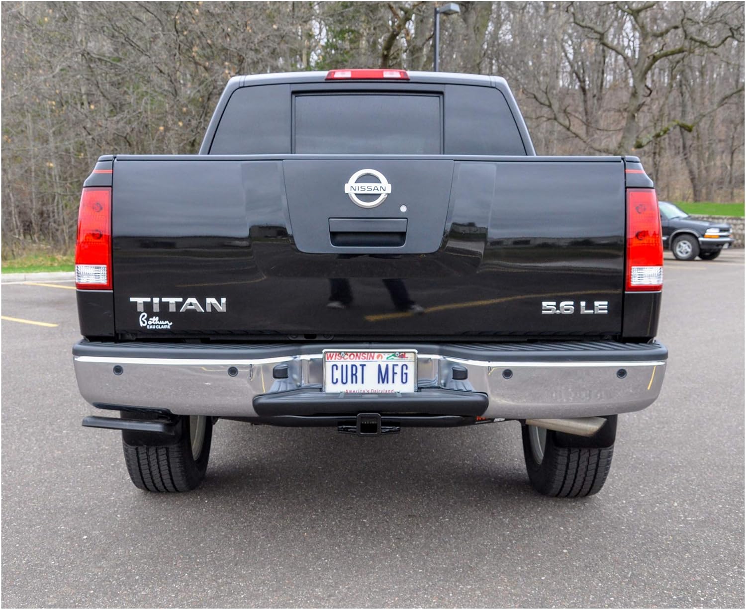 CURT 13199 Class 3 Trailer Hitch, 2-Inch Receiver, Fits Select Nissan Titan